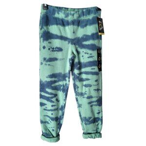 Art Class Kids Tie Dye Joggers Sweatpants 7/8 Green Blue NWT‎